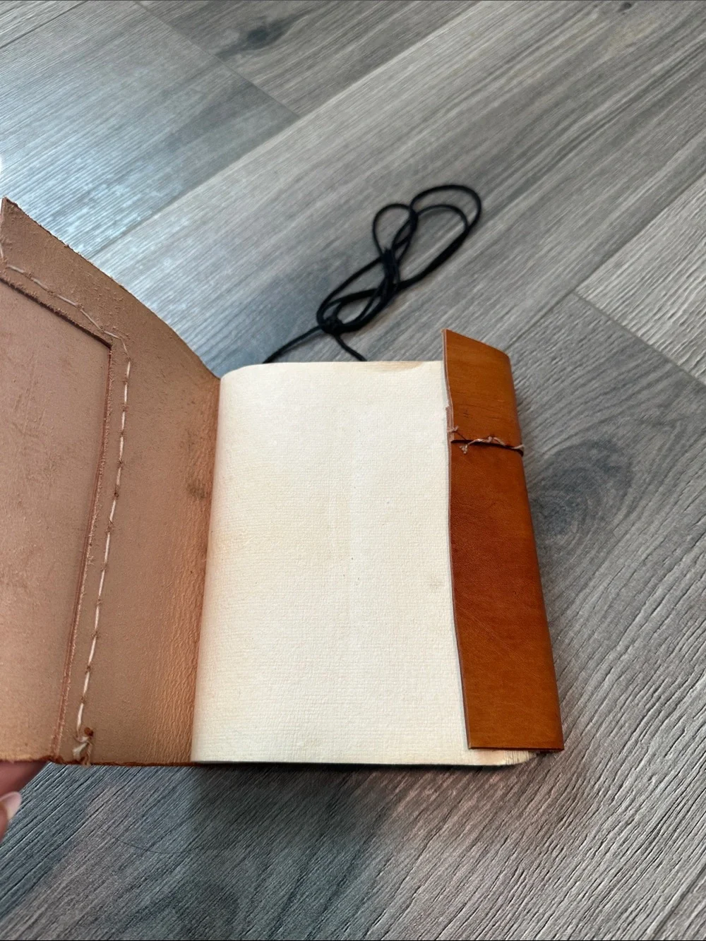 Leather Journal Wrap - Brown Men’s Travel Notebook